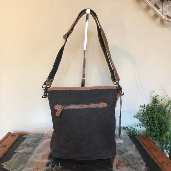 Myra bag Tango Print Shoulder upcycled purse NWT - Picture 5 of 8